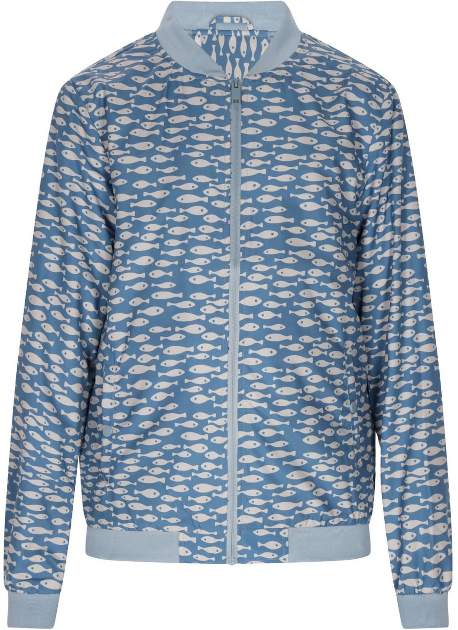 COSIMON Prechodná bunda  námornícka modrá / sivá