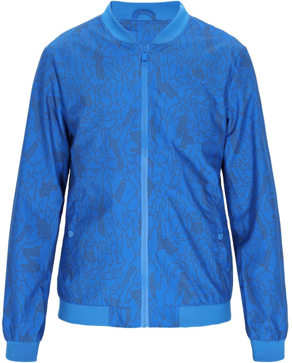 COSIMON Prechodná bunda  kobaltovomodrá / tmavosivá