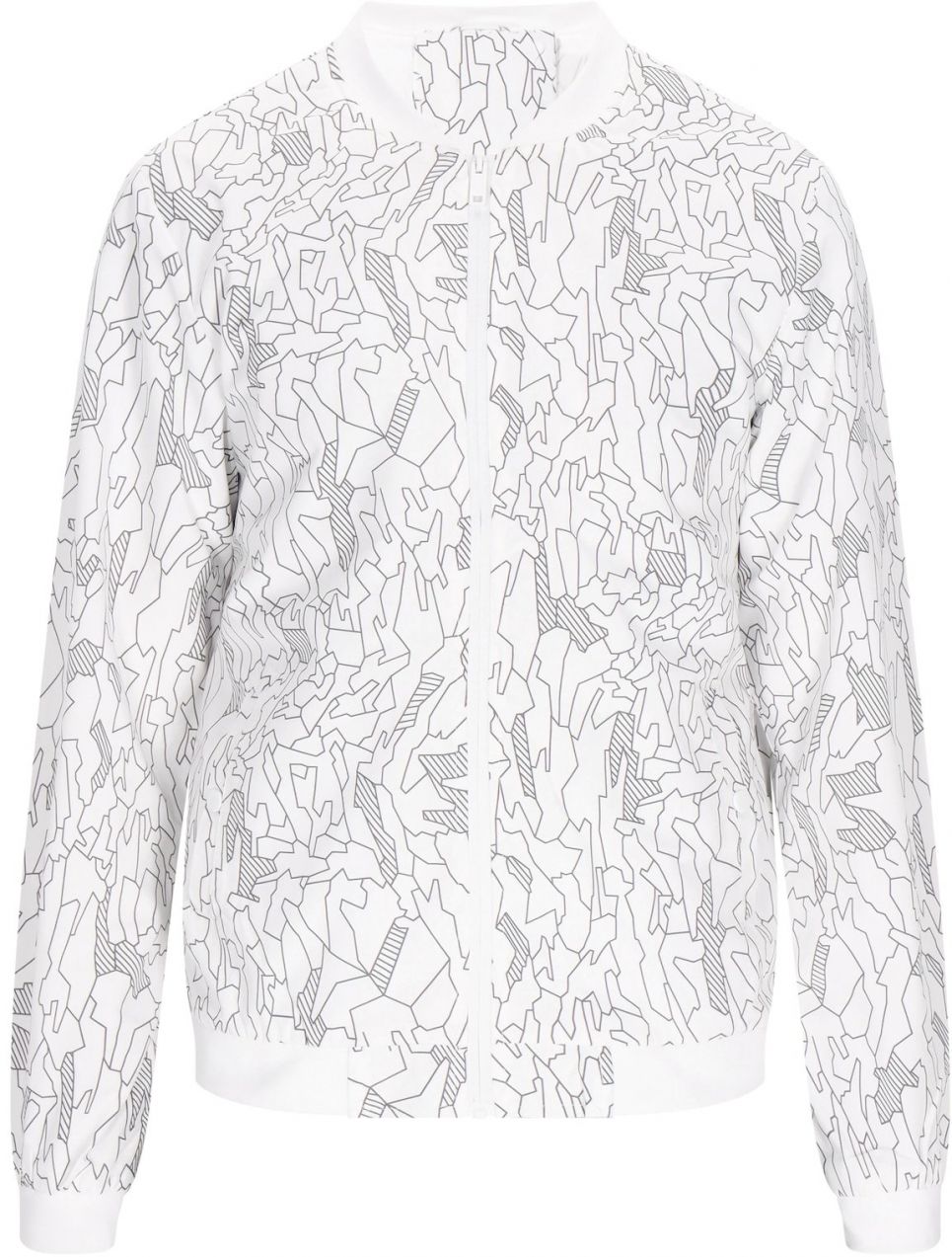 COSIMON Prechodná bunda  grafitová / biela