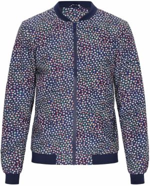 COSIMON Prechodná bunda  modrá / námornícka modrá / zelená / červená