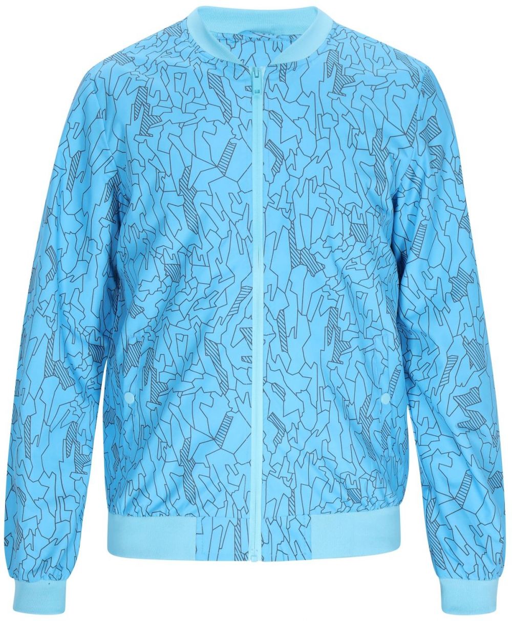 COSIMON Prechodná bunda  azúrová / čierna