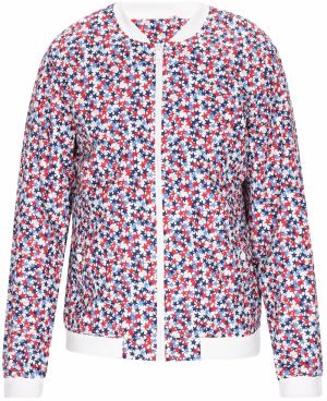 COSIMON Prechodná bunda  modrá / námornícka modrá / červená / biela