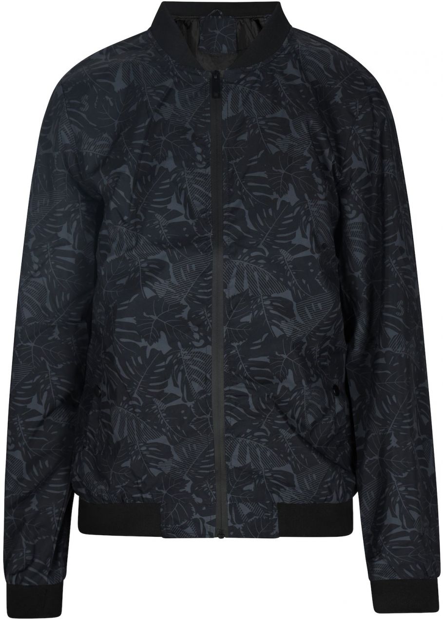 OCY Prechodná bunda  tmavosivá / čierna