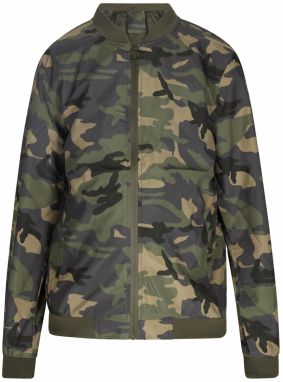 OCY Prechodná bunda  grafitová / kaki / olivová