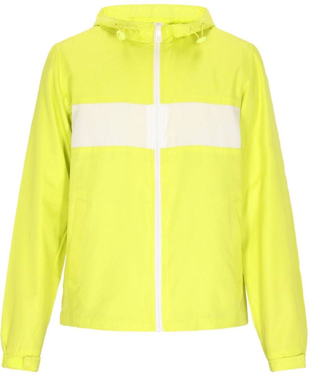 COSIMON Prechodná bunda  limetková / biela