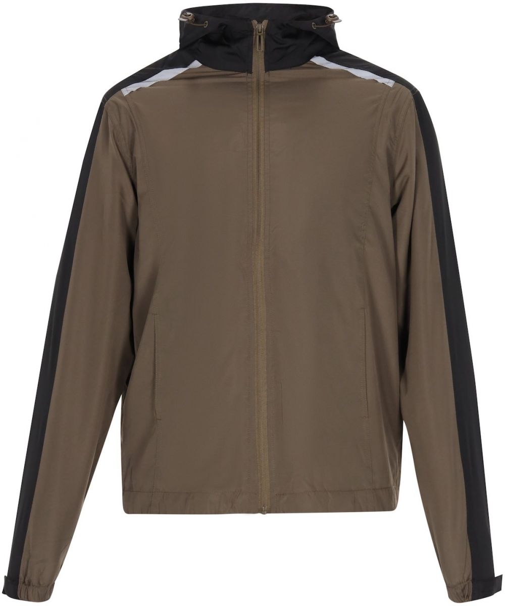 COSIMON Prechodná bunda  sivá / olivová / čierna