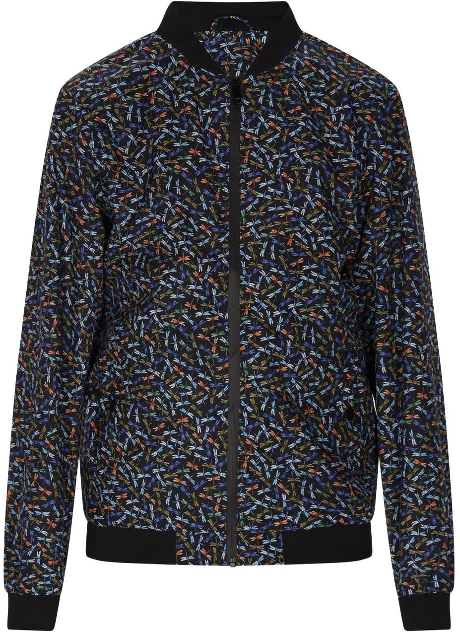 COSIMON Prechodná bunda  námornícka modrá / svetlomodrá / olivová / oranžová