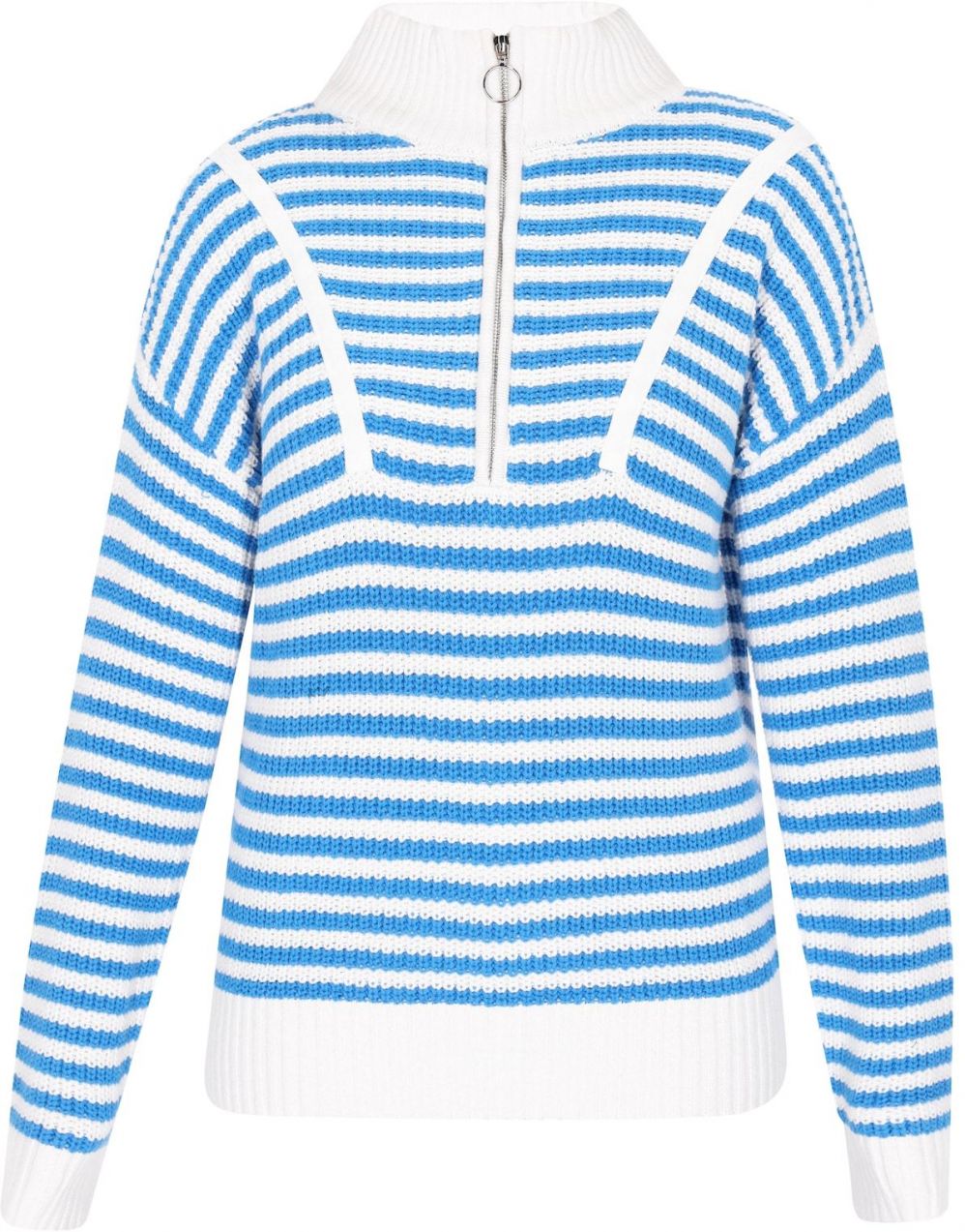 SANIKA Sveter  modrá / biela