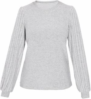 Usha Sveter 'Fashion Look'  svetlosivá