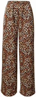 EDITED Nohavice 'Elodie'  nebielená / hnedá / čierna