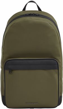 TOMMY HILFIGER Batoh  olivová / čierna