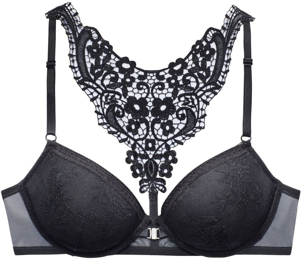 LASCANA Podprsenka  čierna