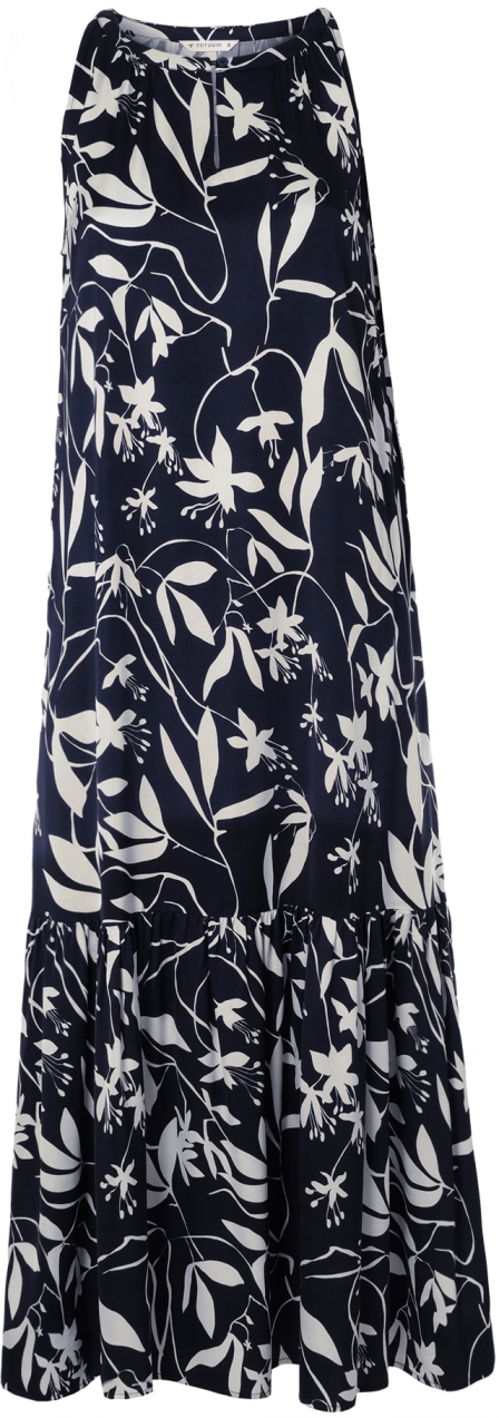 TATUUM Šaty 'OROKONO'  námornícka modrá / biela