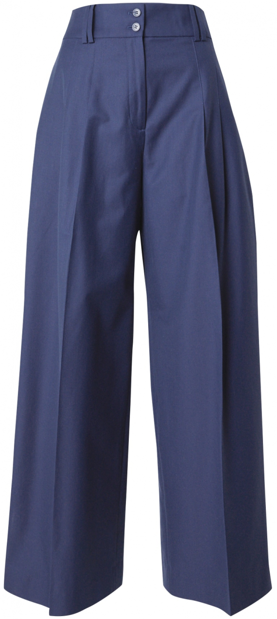 & Other Stories Nohavice s pukmi  tmavomodrá