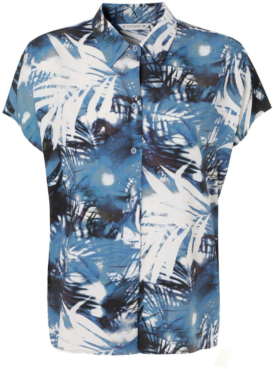 TATUUM Blúzka 'KIMI 1'  indigo / biela