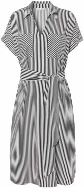 TATUUM Šaty 'Ikala'  čierna / biela