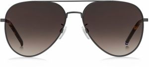 TOMMY HILFIGER Slnečné okuliare  pueblo / čierna