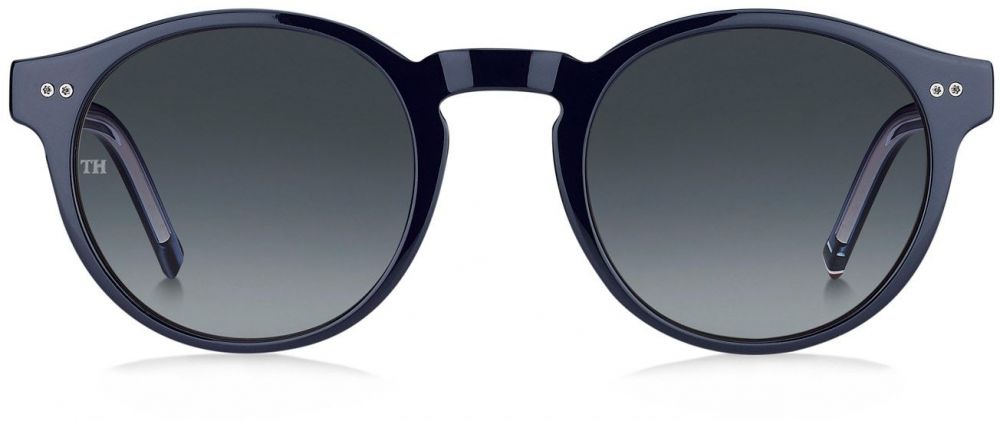 TOMMY HILFIGER Slnečné okuliare  modrá / námornícka modrá / biela