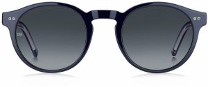 TOMMY HILFIGER Slnečné okuliare  modrá / námornícka modrá / biela