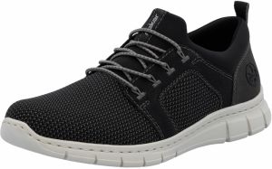 Rieker Slip-on obuv  sivá / čierna