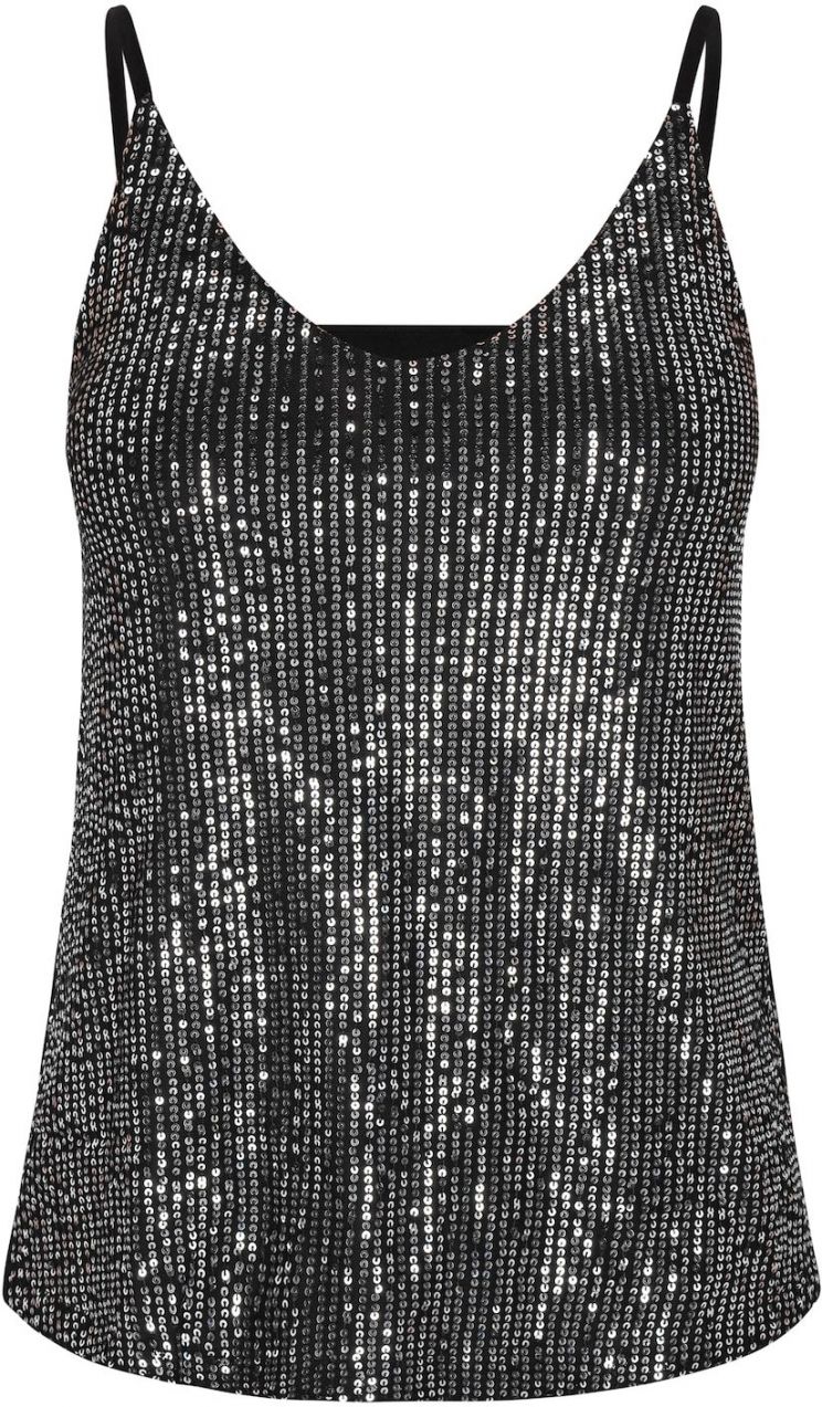 NAEMI Top 'Fashion Look'  čierna / strieborná