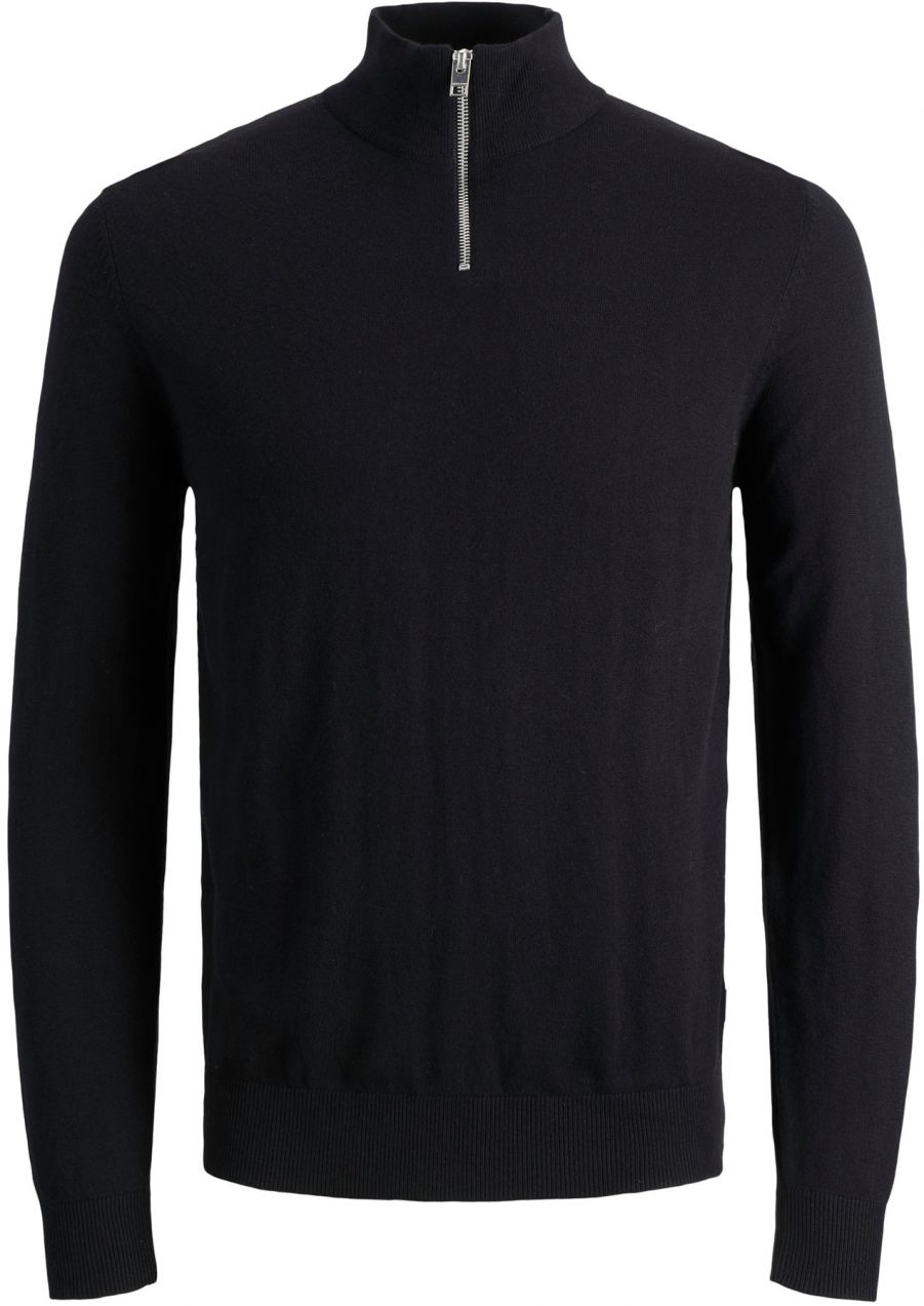 JACK & JONES Sveter 'JWHEMIL'  čierna