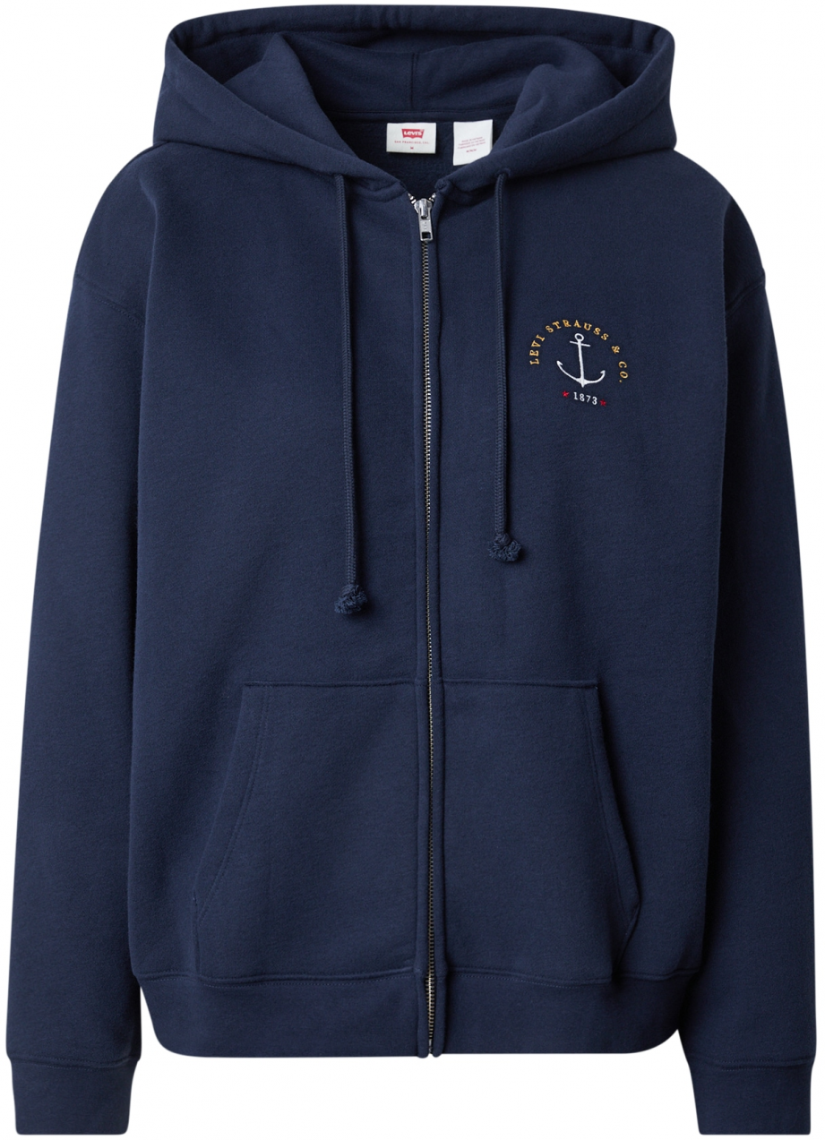 LEVI'S ® Tepláková bunda  tmavomodrá / žltá / zelená / červená