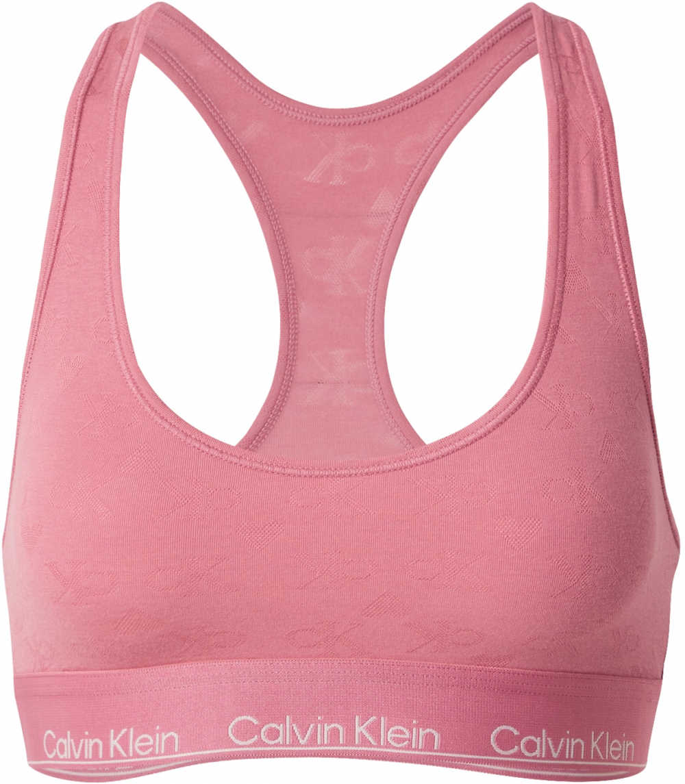 Calvin Klein Underwear Podprsenka  staroružová / biela