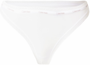 Calvin Klein Underwear Tangá  tmelová / biela