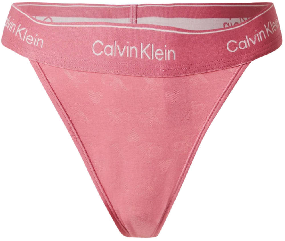 Calvin Klein Underwear Tangá  slivková / biela