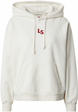 LEVI'S ® Mikina  červená / biela