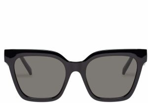 LE SPECS Slnečné okuliare 'STAR GLOW'  čierna