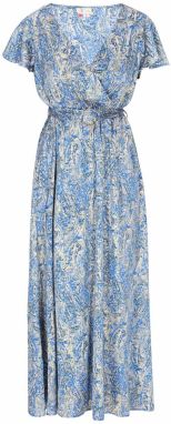 ebeeza Šaty  modrá / žltá / biela