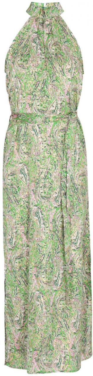 ebeeza Šaty 'Boho'  zelená / svetlozelená / ružová