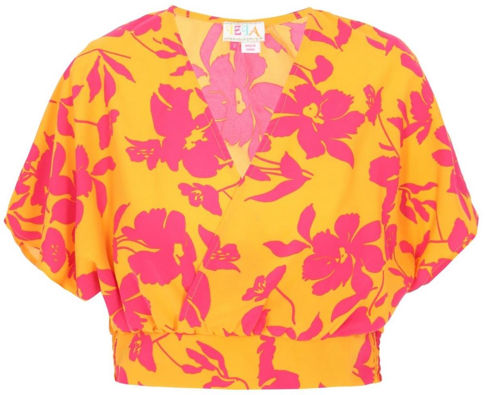 ebeeza Blúzka 'Fashion Look'  žltá / ružová