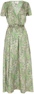 ebeeza Šaty  zelená / svetlozelená / ružová / biela