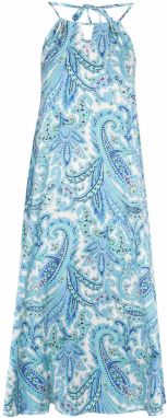 ebeeza Šaty 'Spring Summer'  námornícka modrá / svetlomodrá / svetlozelená / šedobiela