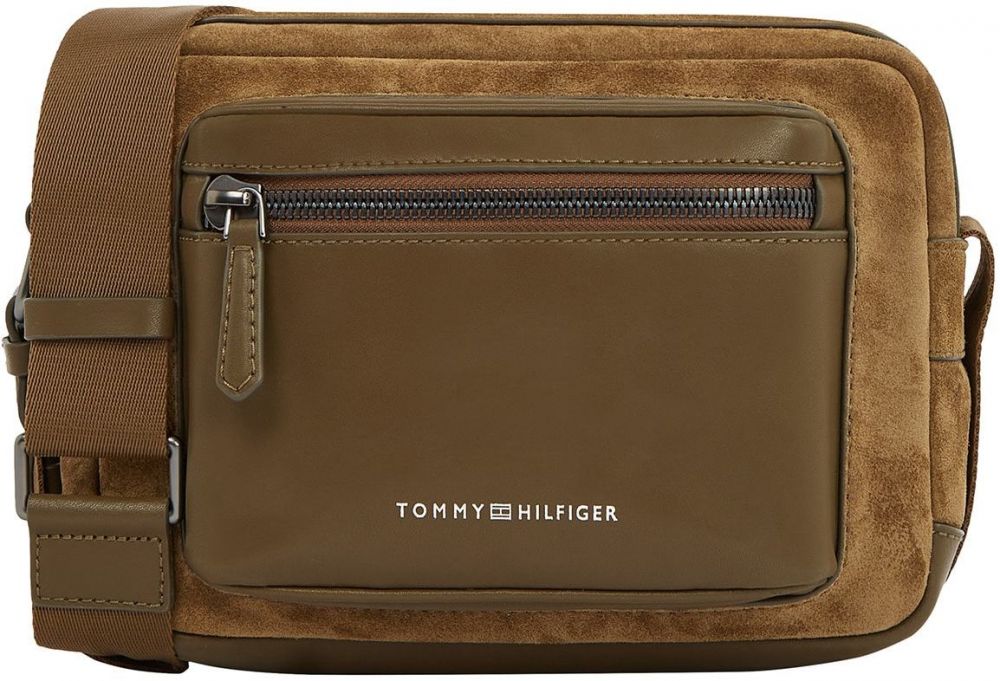 TOMMY HILFIGER Taška cez rameno  olivová