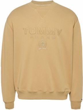 Tommy Jeans Mikina 'VARSITY'  farba ťavej srsti
