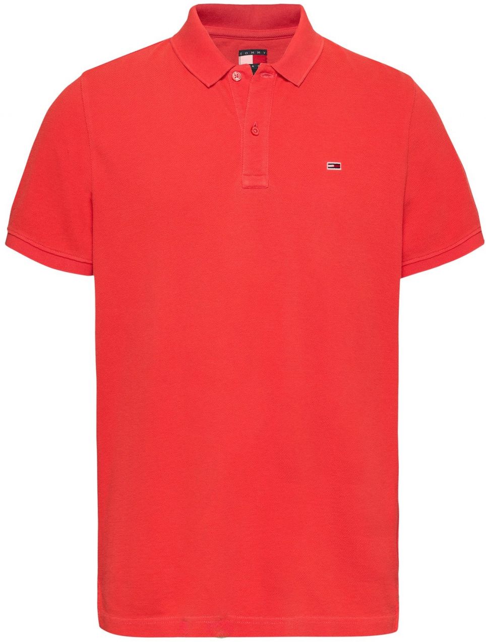 Tommy Jeans Tričko 'ESSENTIAL'  tmavooranžová