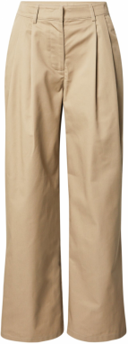 Aware Plisované nohavice 'AWSovina'  piesková