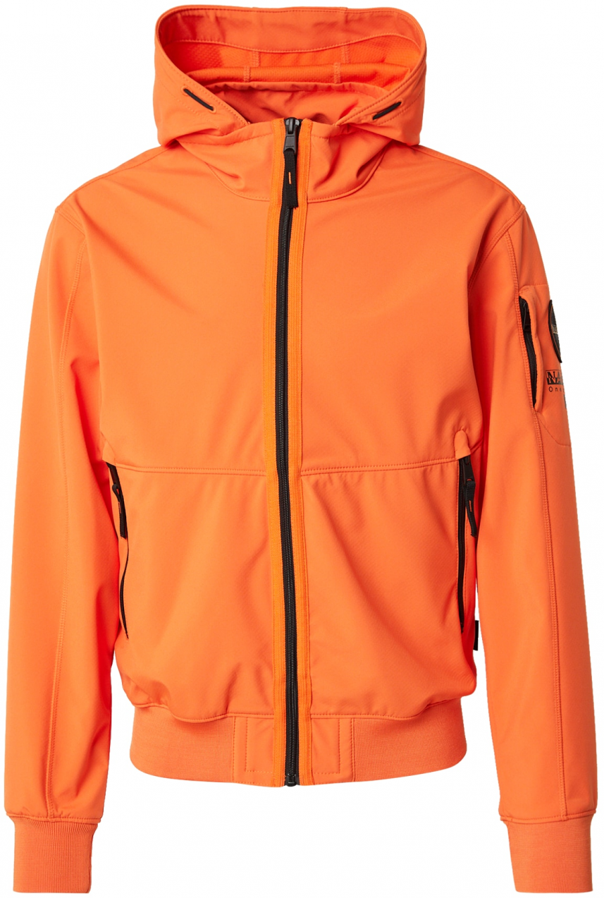 NAPAPIJRI Prechodná bunda 'A-MELVILLE'  oranžová / čierna