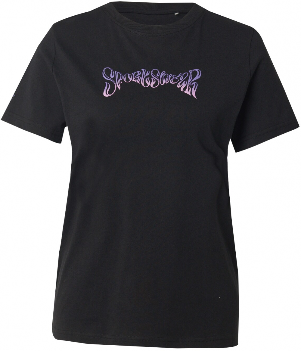 4F Funkčné tričko  fialová / orchideová / čierna