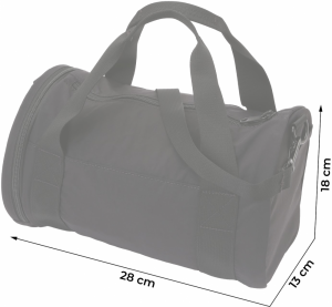 VANS Víkendová taška  čierna