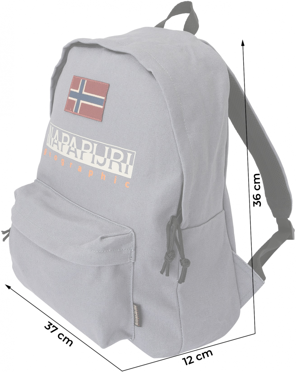 NAPAPIJRI Batoh 'HERING'  béžová / námornícka modrá / oranžová / červená