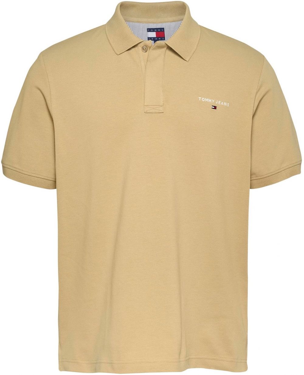 Tommy Jeans Tričko  béžová