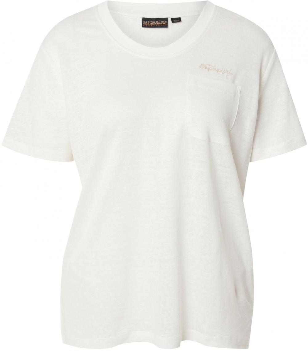 NAPAPIJRI Tričko 'S-ETE'  biela