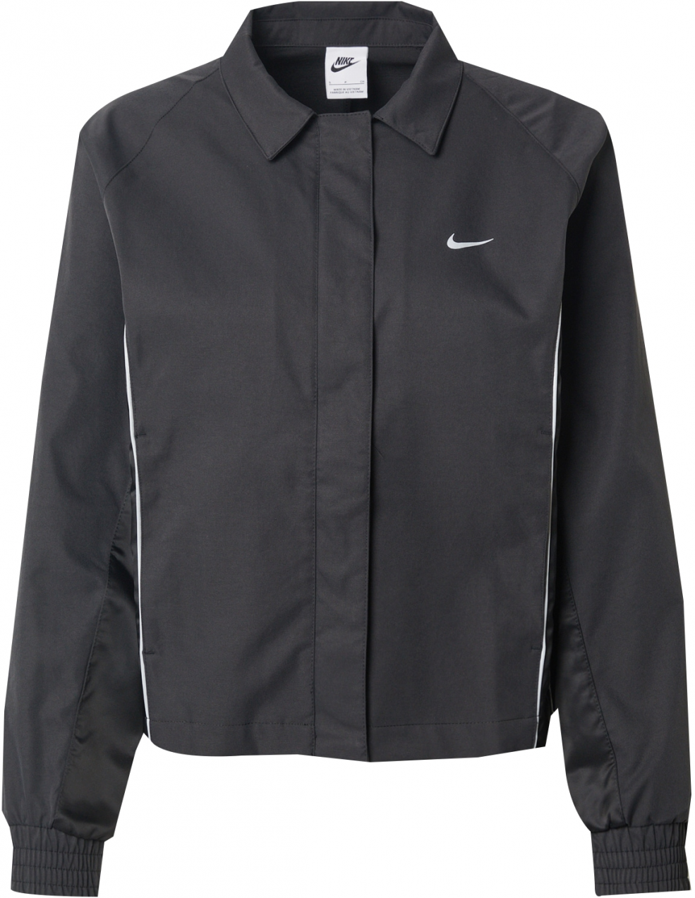 Nike Sportswear Prechodná bunda  čierna / biela