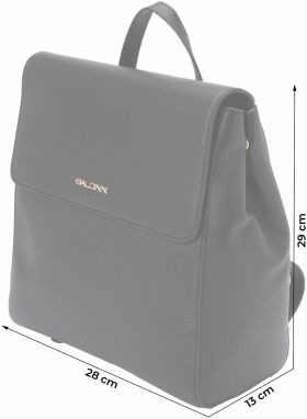 BALDININI Batoh 'Margaret 004'  čierna