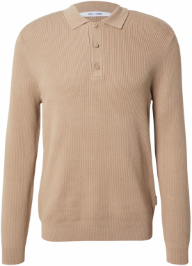 Only & Sons Sveter 'ONSPHILL'  piesková
